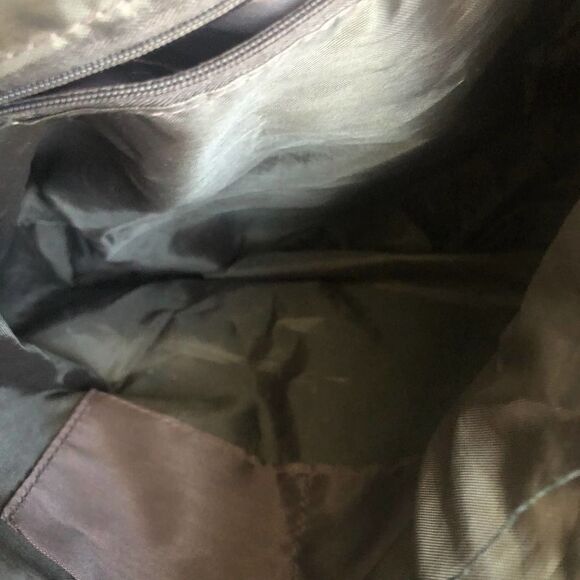 Black Leather Mini Backpack Bag Handbag - Picture 3 of 4